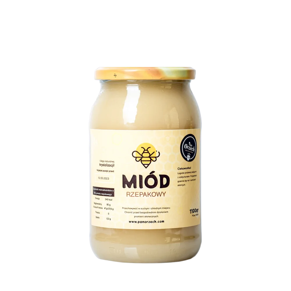 Miód rzepakowy 100% naturalny | Miody |  - 1